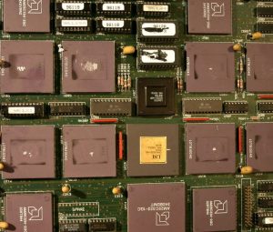 Bild von CPUs auf Platine